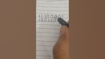 Binary addition #shortvideos #shorts