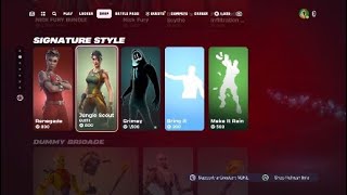 New Fortnite Shop 17Th January, Return Renegade Skin, Jungle Scout Skin, Pj Pepperoni Skin