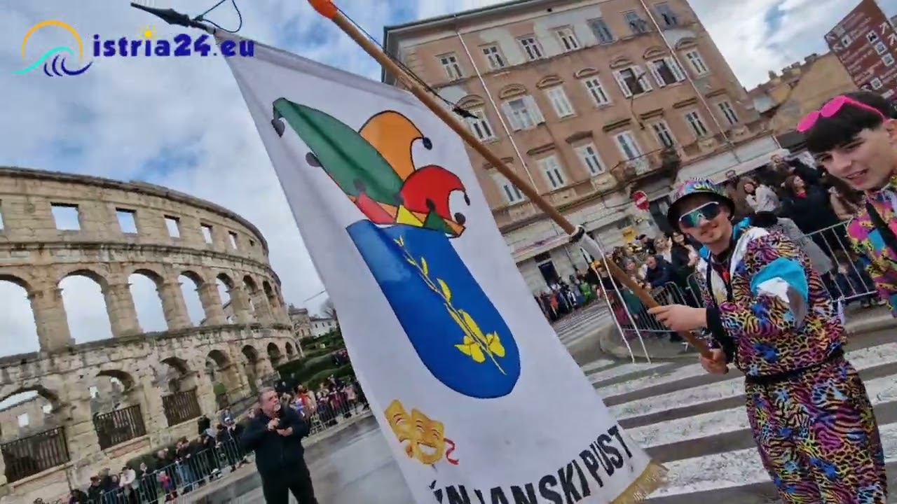Istria24.eu - Karnawał parada w Puli - 07.02.2026