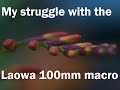 My struggle with the Laowa 100mm Macro