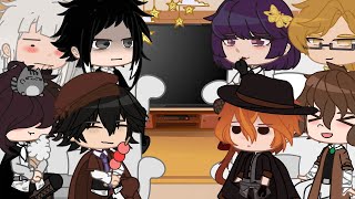 |Реакция BSD на шипы | Gacha Club | 3 часть | Nastik Meow