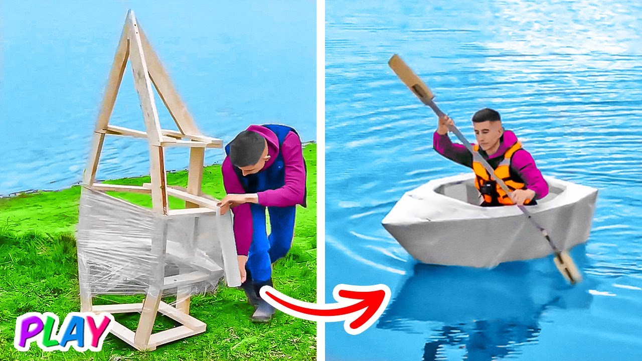 Homemade Boat And Incredible Pallet Crafts