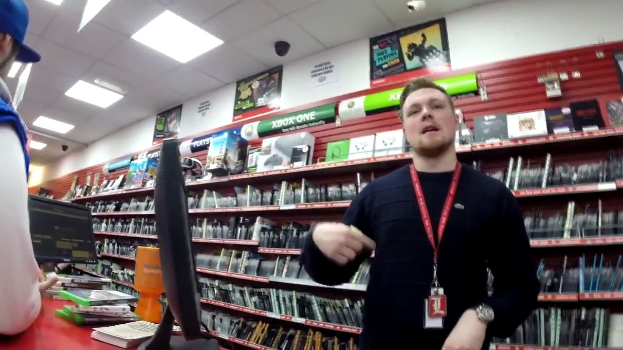 me buying some games and  pokemon carts trade in at CEX