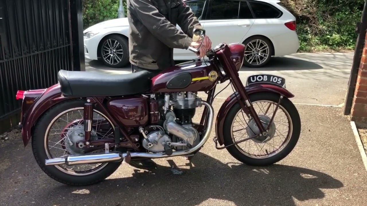 1956 Ariel Red Hunter motorbike