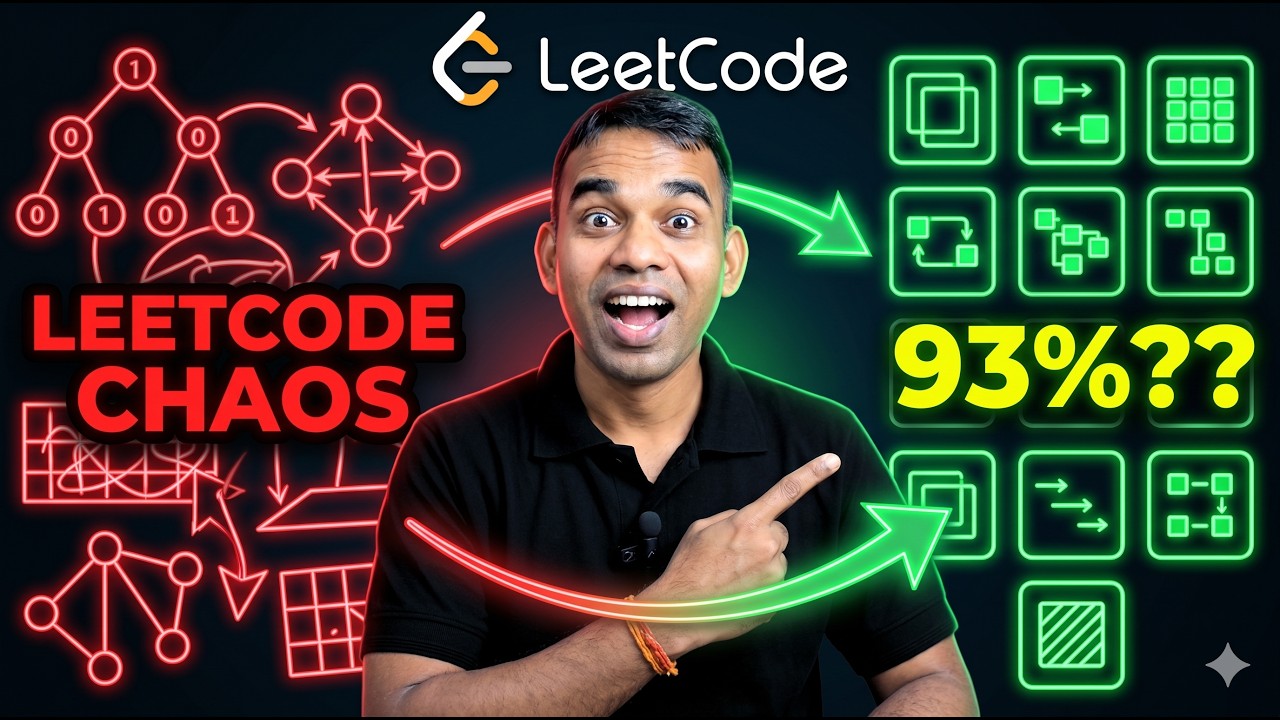 13 Patterns to Solve 93% LeetCode Problems - YouTube
