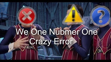 Windows 10 We One Number One Crazy Error