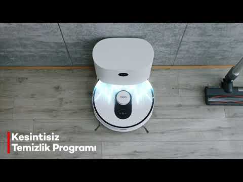 Roidmi Eve Plus Akıllı Çöp İstasyonlu Robot Vacuum & Mop Süpürge