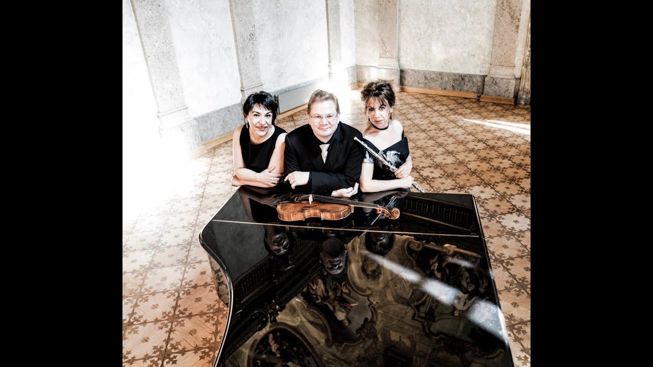 Rösler Serenade for piano flute viola ALLEGRO CON BRIO Trio LobkowitzWien Hase Bauerstatter Gelleva