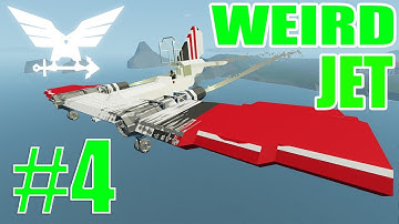 Lifting Canopy & Stable Flight!   -  Weird Twin Jet -  Stormworks: Build and Rescue  -  Part 4