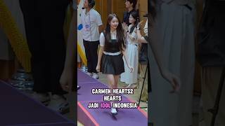 Carmen Hearts2Hearts Jadi Idol Indonesia Pertama Encore di Music Show Korea #carmen #hearts2hearts