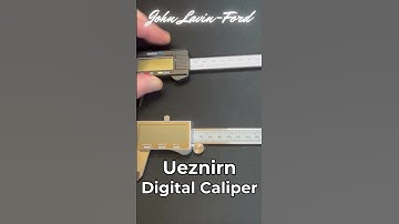 Ueznirn Digital Caliper. Compared to Cheap Caliper.  #engineering #caliper