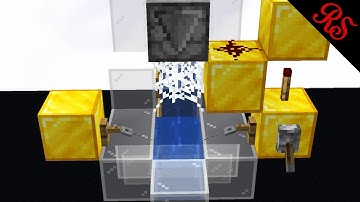 Minecraft Early Game Cobweb Redstone Timer