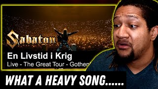 Reaction to SABATON - En Livstid I Krig (Live - The Great Tour - Gothenburg)