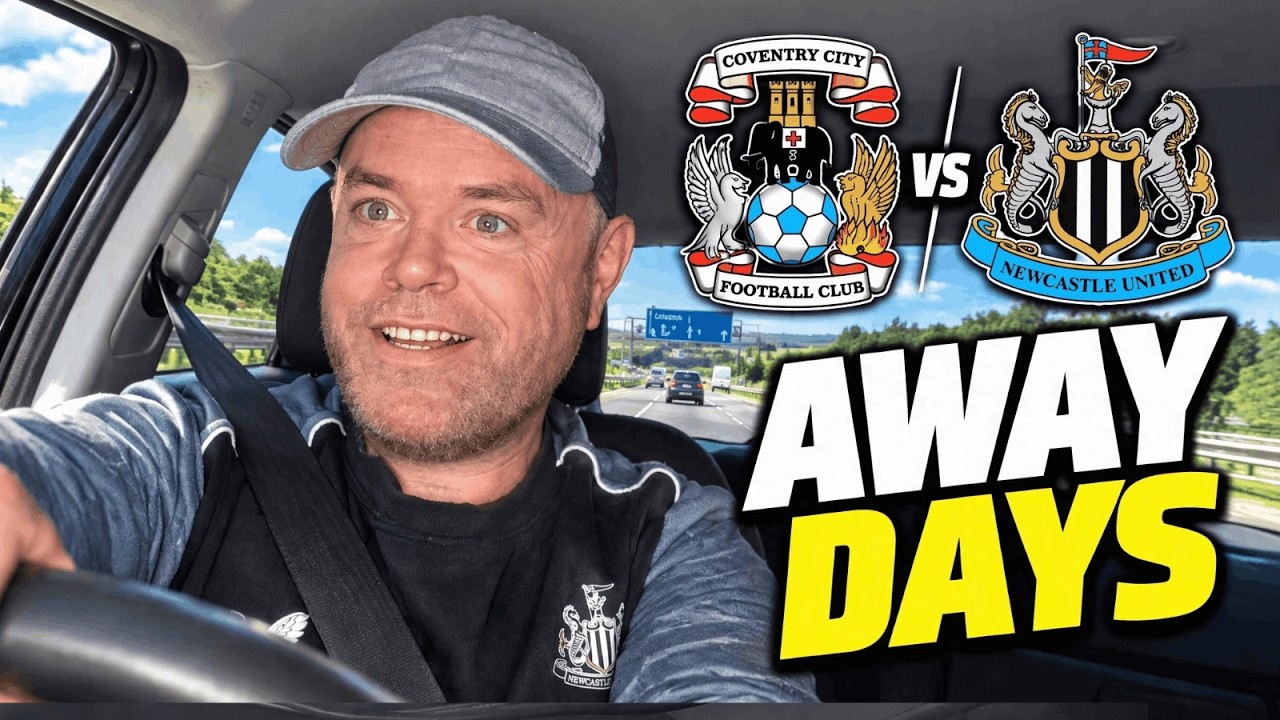 The drive down | Coventry vs Newcastle