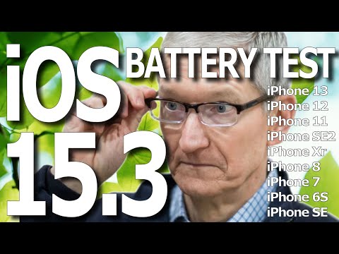 iOS 15.3 Battery Drain / Battery Performance Test : Again on 9 different iPhone models.