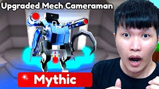 OMG! AKU DAPET UPGRADED MECH CAMERAMAN DAN UPGRADED CAMERA SPIDER DI TOILET TOWER DEFENSE ROBLOX