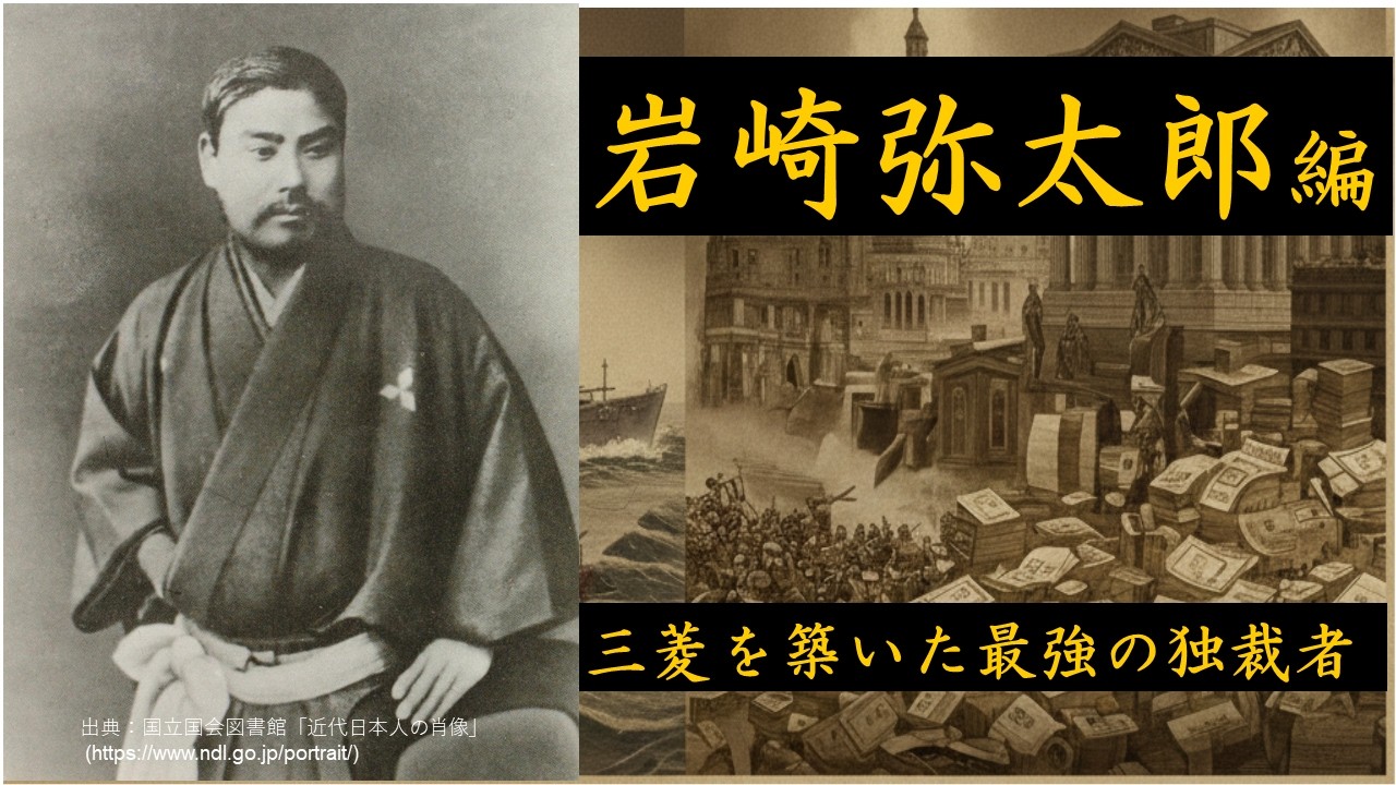 【ライフ・クロニクル４】岩崎弥太郎：三菱を築いた最強の独裁者