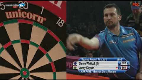 2017 German Darts Masters Round 2 Whitlock vs Clay...