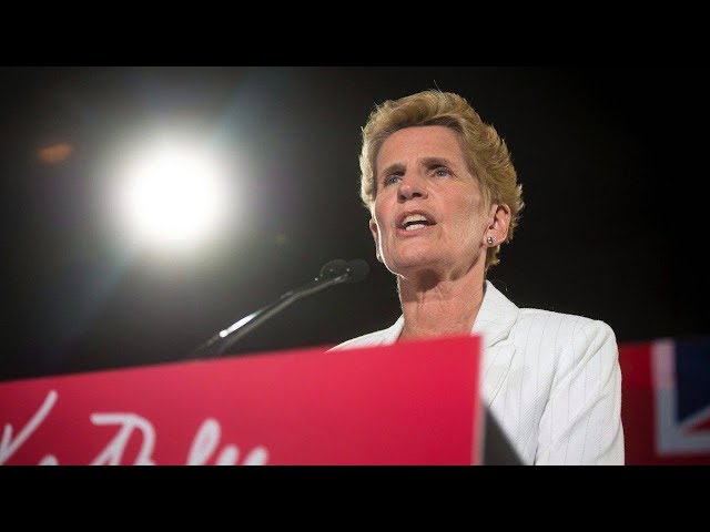 Emotional Kathleen Wynne resigns as Ontario Liberal leader