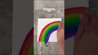 The rainbow colors😍 #shorts  #art #painting