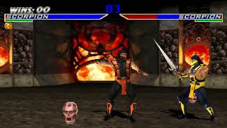 Mortal Kombat 4 -  Scorpion vs Scorpion