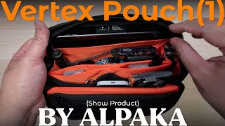 Vertex Pouch (1) by ALPAKA Overhead (Show Product) 4K