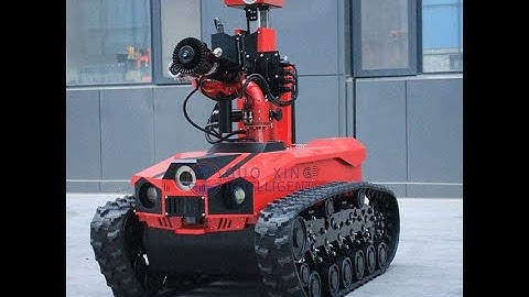 RXR-MC80BD Guoxing intelligent battery explosion proof firefight robot intro