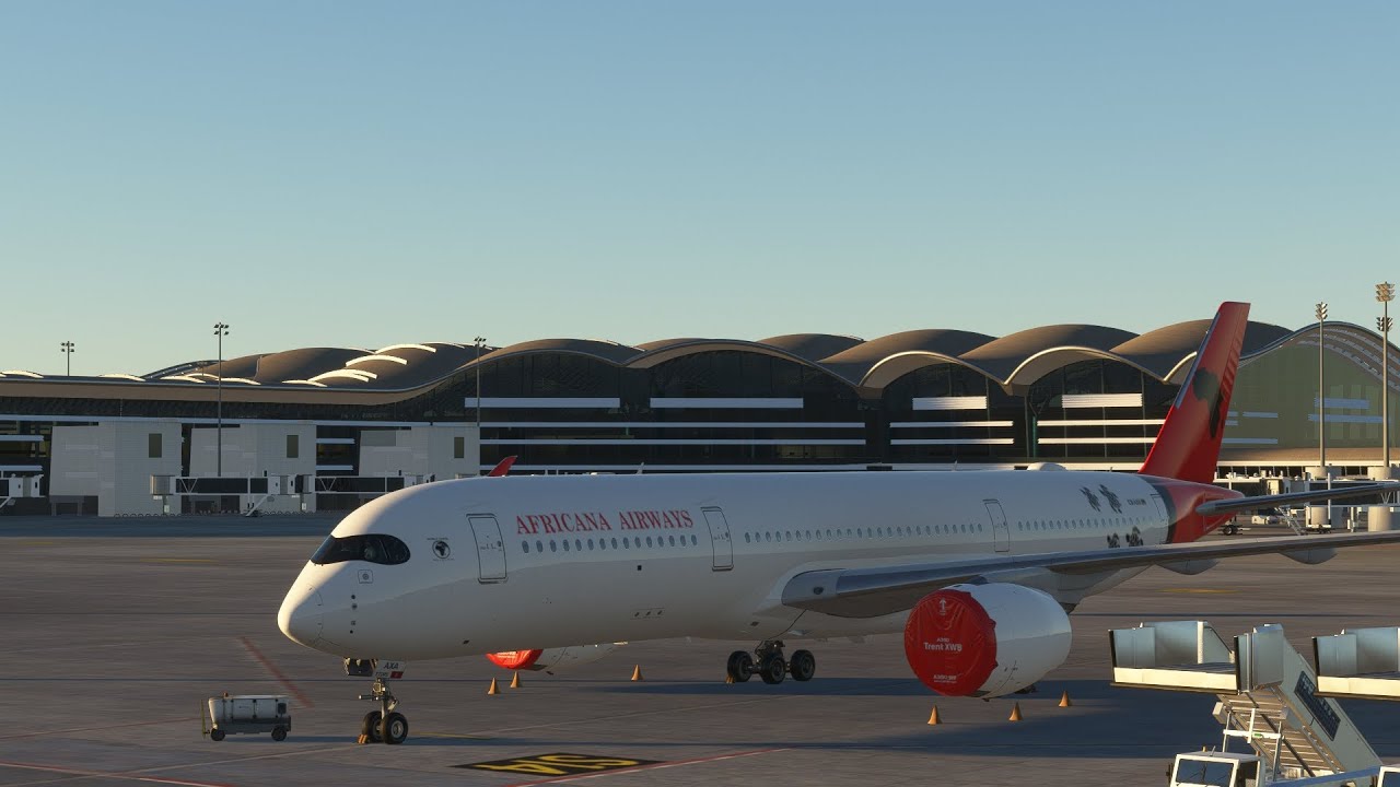 Africana Ferry Flight A350-900 | MSFS on VATSIM | VA Pilot