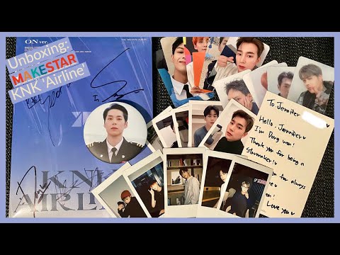 Unboxing MAKESTAR Project KNK Airline Album