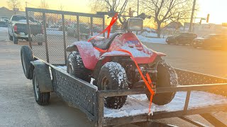LT185 WILL IT RUN? pt.1 Atv Engine Teardown Suzuki Lt185