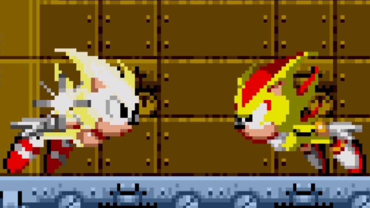 Super Sonic VS Super Shadow - YouTube