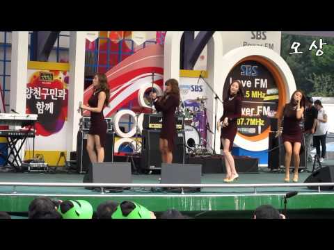 120609 SBS 라디오 육우데이 & 런던올림픽 D-50 특집공개방송 SISTAR(씨스타) - So Cool (쏘쿨)