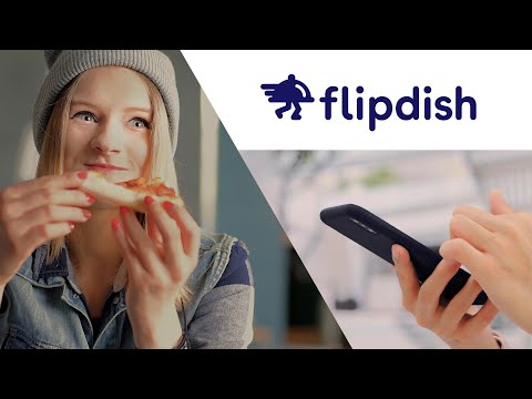 Präsentation von Flipdish - dem Onlinebestellsystem für Restaurants und Gastgewerbe.