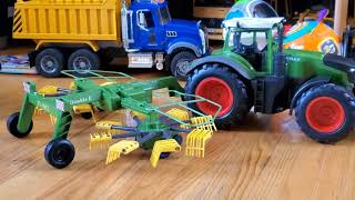 Double E Tractor, Harvester and Trailer
