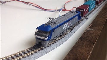 Quick video | Keyboard controlled model train layout