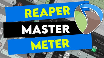 REAPER Master Meter Beginners Guide! ( Plus, Master VU Settings)