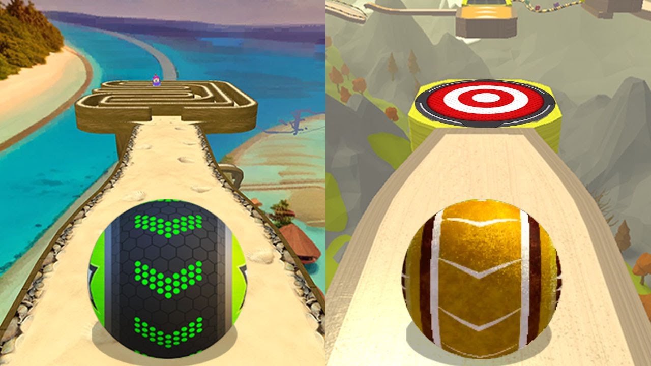 🏳️‍🌈 Going Balls VS Action Balls, Temple Rolling Ball, GyroSphere Trials, Super Rolling Balls