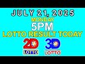 5pm Draw Lotto Result Today July 21 2025 Swertres Ez2 PCSO 5pm Draw Lotto Result Today July 21 2025 Swertres Ez2 PCSO