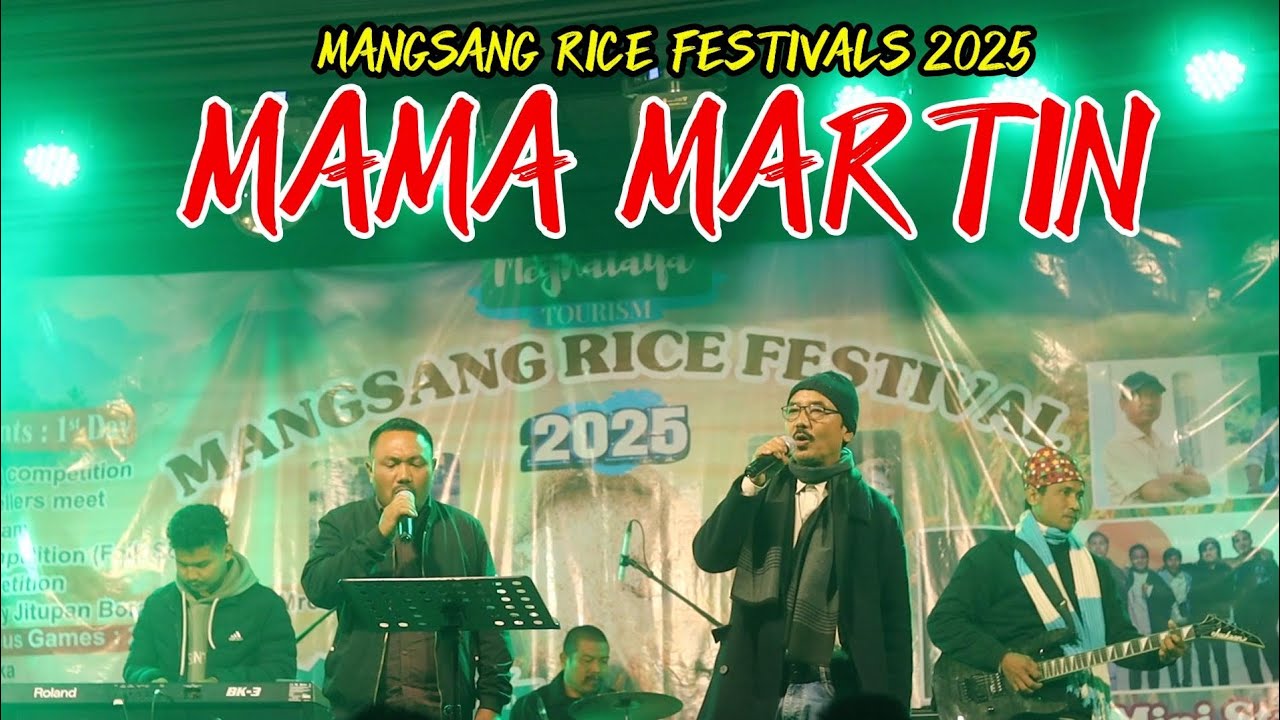 Live Concert || Martin Sangma || Mangsang Rice Festival 2025