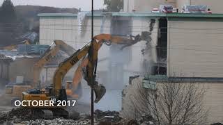 The teardown of Sheboygan Memorial Mall