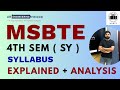 MBSTE Diploma 4th Sem K-Scheme Syllabus Analysis + Explained | Ur Engineering Friend
