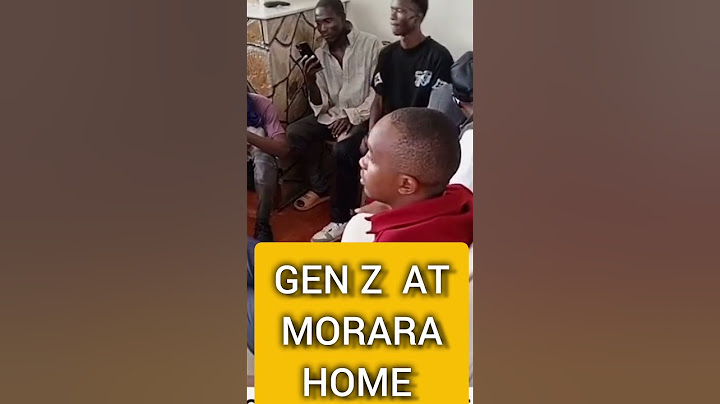 MORAR KEBASO | GEN Z AT HIS HOME WANAMLINDA | MORARA KEBASO