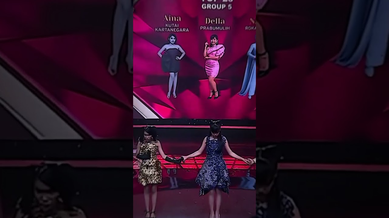 ga kuat liat Della selalu di posisi berdiri/tidak aman begini..takut ter...?