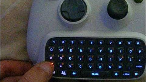 Xbox 360 controller & chat pad led swap (blue)
