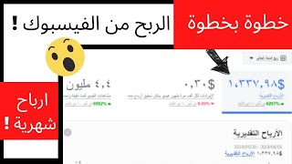 تفعيل الربح على صفحة الفيسبوك | الربح من فيس بوك 2021