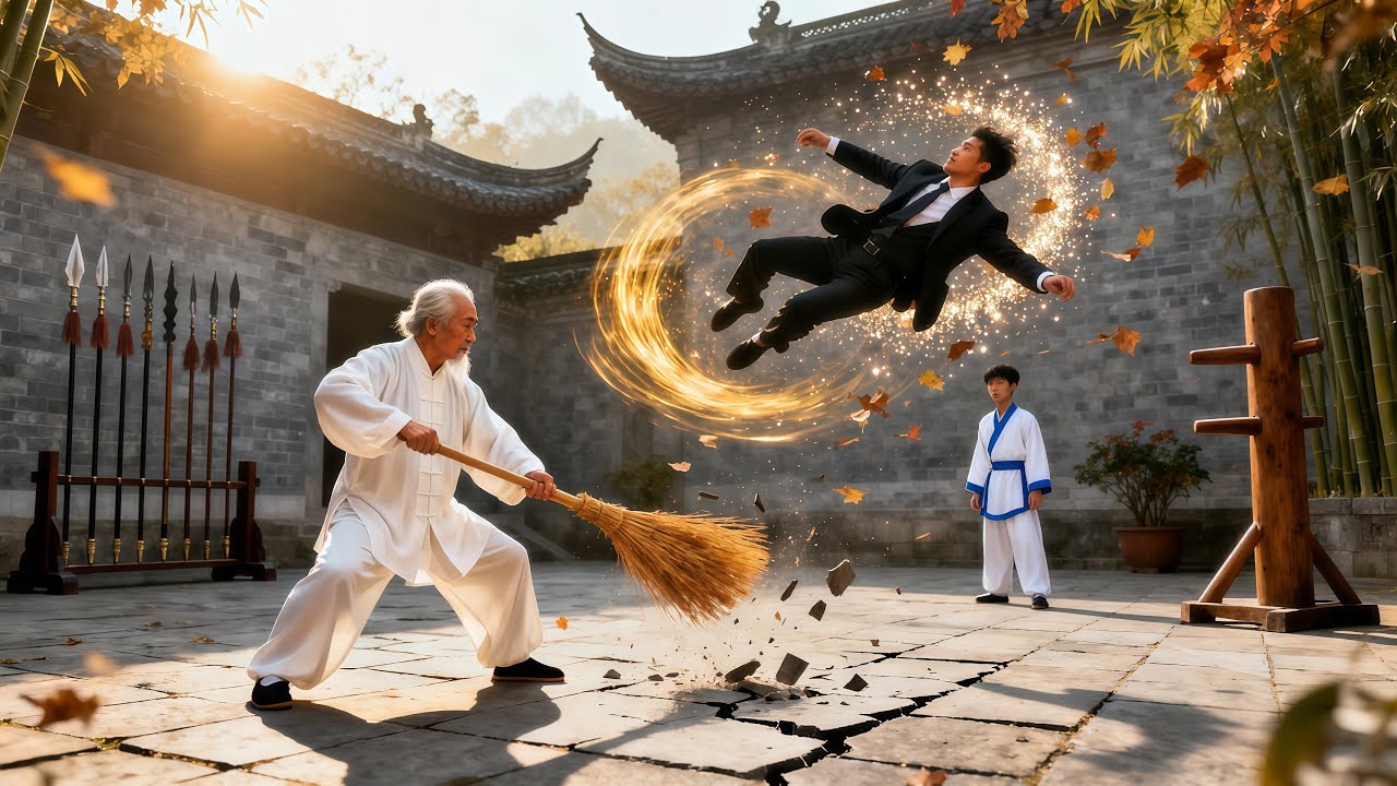 Le grand maître caché revient après 20 ans : un seul coup pour venger sa petite-fille !