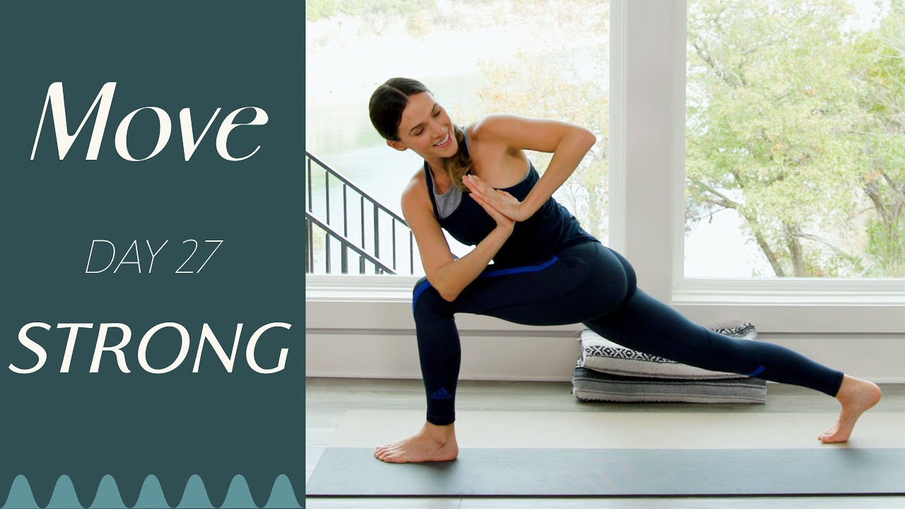 Yoga With Adriene Move Day 20 #ywaMOVE #ywa #yoga #beginneryoga