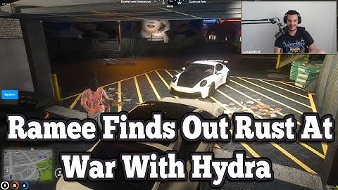 Ramee Finds Out Rust At War With Hydra | No-Pixel 3.1
