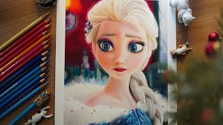 Drawing Frozen: Elsa | DrawMonster