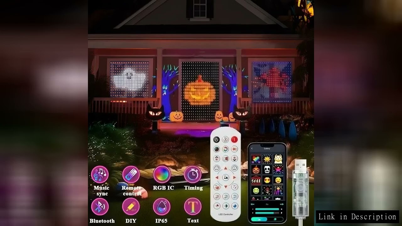 USB Led Smart Curtain Light App Control RGB Fairy Light DIY Picture String Lamp Party Window Curtain